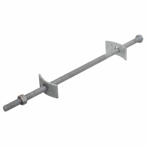 Boulon de fixation avec plaquett - Fixation sur poteau