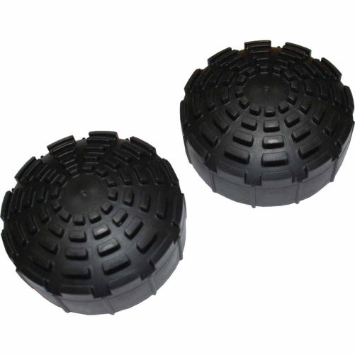 Jeu 2 pieds caoutchouc pour éche - Accessoires pour échelle