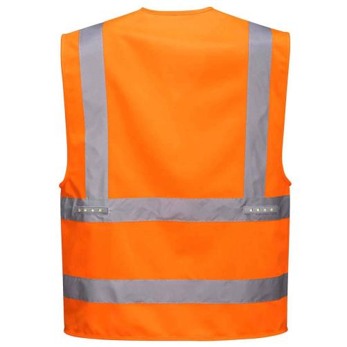Gilet haute visibilité à LED ora - Vêtement haute visibilité