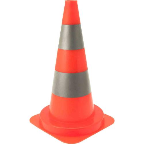 Cône haute visibilité - Balisage de chantier