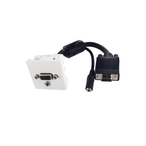 Plastron 45x45 HD15 F/F + Jack 3 - Jack et accessoires