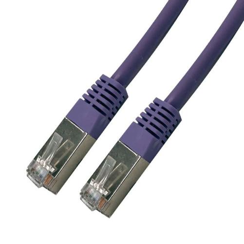 Cordon CAT6 FTP LSOH violet - 50 - Cordon RJ45 CAT6