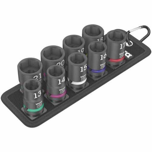 Jeu de 9 douilles 1/2 wera - Accessoires