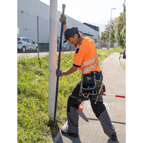 Barre à mine TED Lg 2m - Outillage BTP