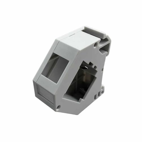 Plastron 45x45 RJ45 Nu pour 2 em - Prise RJ45
