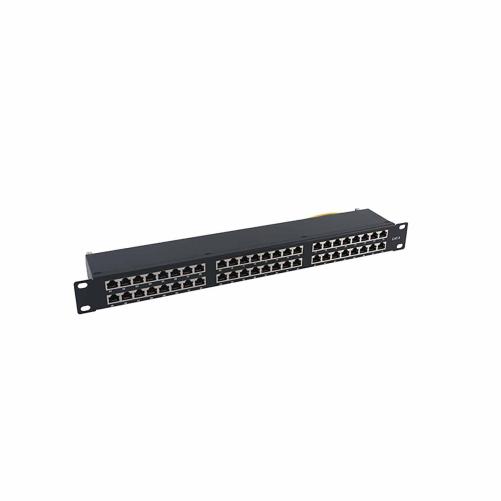 Panneau brassage RJ45 48 ports 1 - Panneau de brassage équipé
