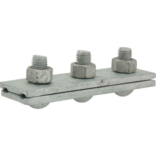 Serre câble plat - Pince d'ancrage et suspension cuivre