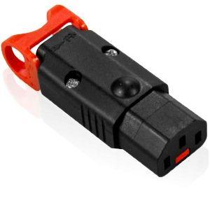 IEC Lock Connecteur C13 recâblab - Multiprise et cordon secteur