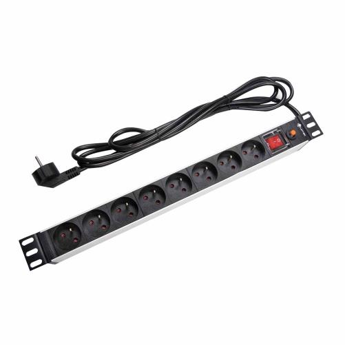 PDU 19" 1U multiprises 8 prises  - PDU
