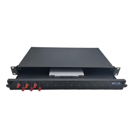 HSD v2 - Tiroir optique 24 ST Sx - Tiroir optique 19" coulissant