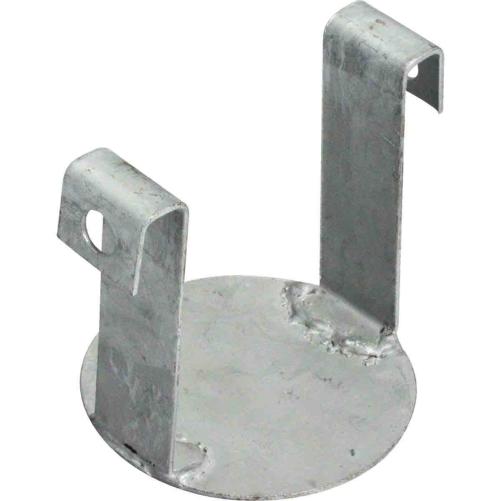 Obturateur poteau métal 76mm - Renforcement et protection des appuis