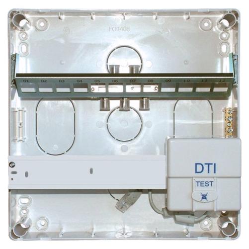 UPTEC - Coffret com Grade3 4RJ45 - Coffret de communication