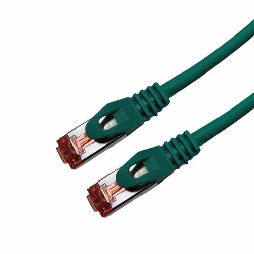 Cordon RJ45 CAT6A SSTP Vert Snag - Cordon RJ45 CAT6A