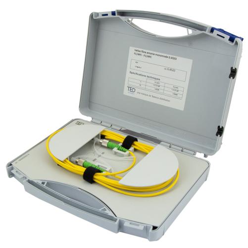 Valise fibre amorce monomode G.6 - Fibre amorce