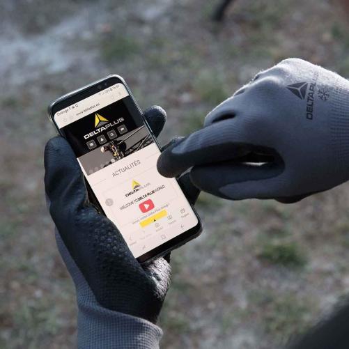 Gants haute dextérité hiver à pi - Gant haute dextérité