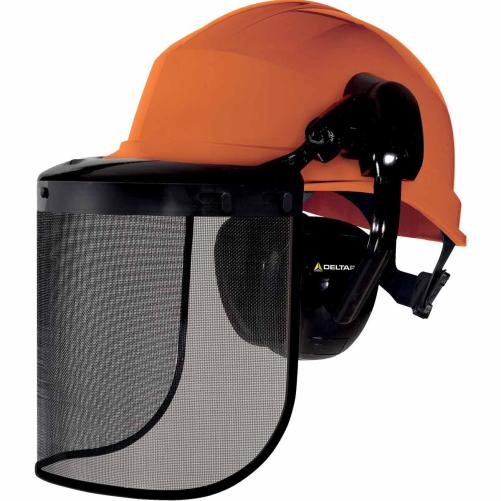 Kit de protection pour bûcheron - Casque de chantier et accessoires