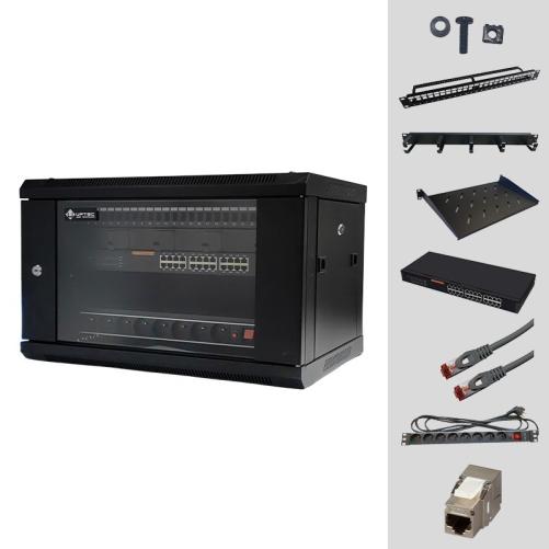 UPTEC - Solution coffret 19" 6U  - Coffret 19" et 10"