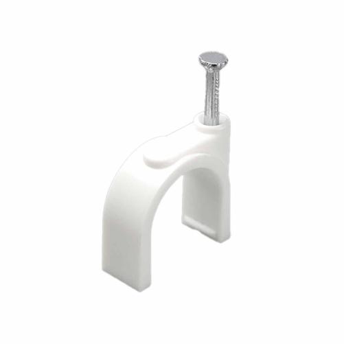 Attaches pour câbles ronds à clo - Collier, pontet et embase