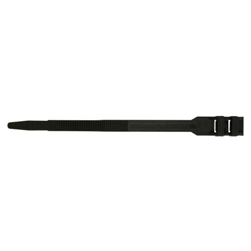 Collier noir double fermeture PA - Collier, pontet et embase
