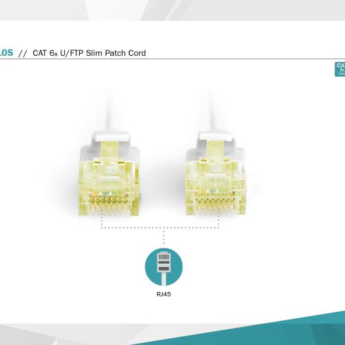 Cordon de brassage Cat6A - Cordon RJ45 CAT6A