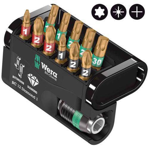 Jeu de 11 embouts wera - Embout de vissage