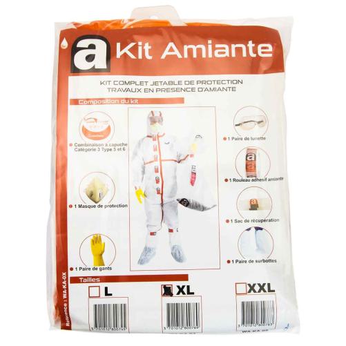 Kit de protection amiante - Vêtement de travail