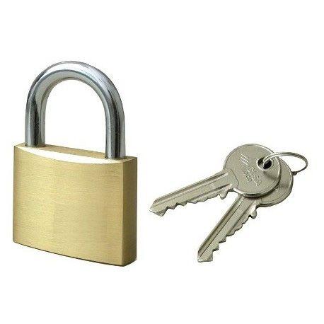 Cadenas à clé 50 mm - Cadena et chaîne de sécurité