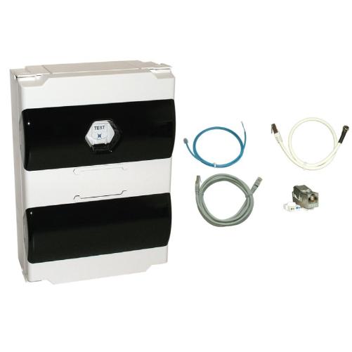 Coffret com Grade 3 H300 équipé, - Coffret de communication
