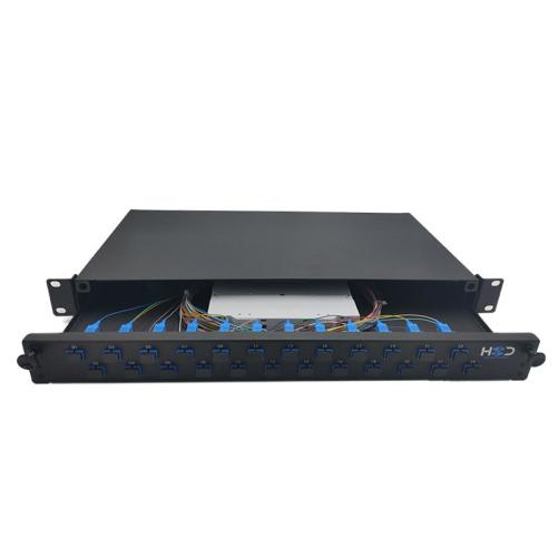 HSD v2 - Tiroir optique 24 SC Sx - Tiroir optique 19" coulissant