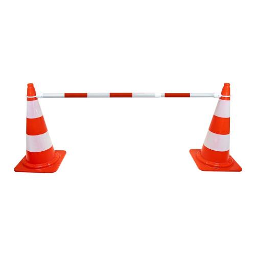 Barre de signalisation pour cône - Sécurité sur chantier - Balisage