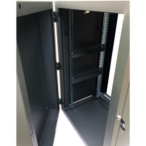 UPTEC Coffret mural pivotant 19" - Coffret 19" et 10"