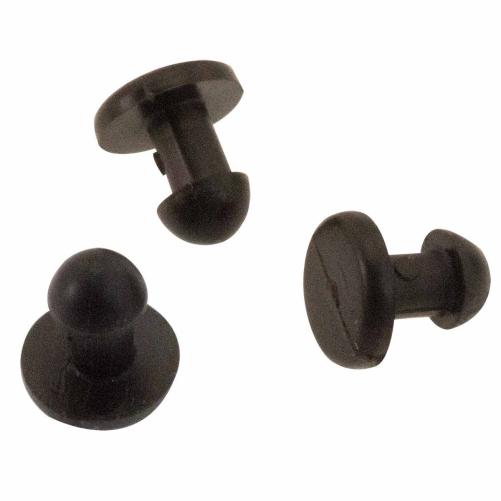 Clips agrafe plastique - Fixation sur poteau