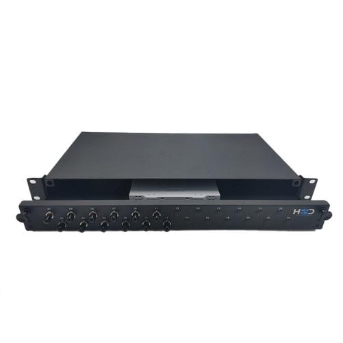 HSD v2 - Tiroir optique 24 ST Sx - Tiroir optique 19" coulissant