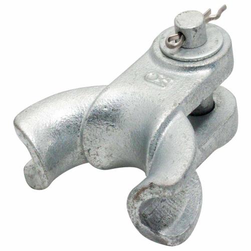 Cosse-cœur ½ ronde Ø10-24mm - Pince d'ancrage et suspension fibre optique