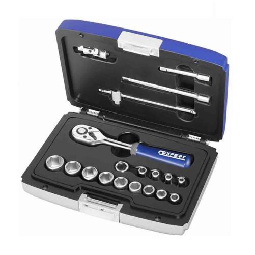Coffret cliquet 1/4" 19 pcs EXPE - Cliquet et douille