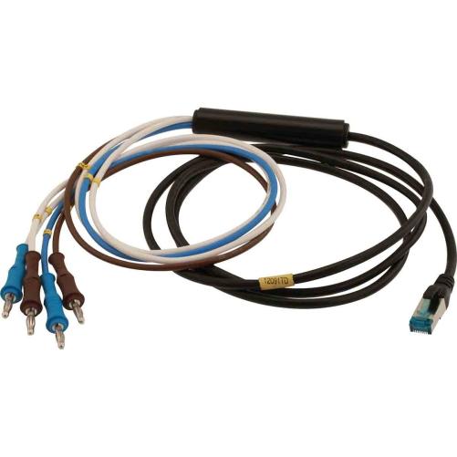 Cordon RJ45/4 fiches bananes SHD - Pointe de touche et Cordon