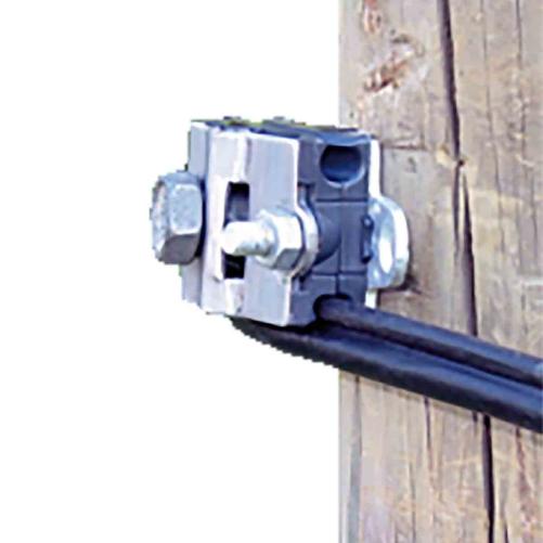 Suspension câbles cuivre - Pince d'ancrage et suspension cuivre