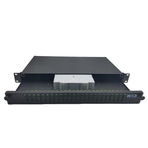 HSD v2 - Tiroir optique 24 SC DX - Tiroir optique 19" coulissant