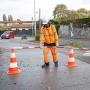 Barre de signalisation pour cône - Sécurité sur chantier - Balisage