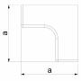 Angle intérieur moulure 10x20 mm - Moulure et goulotte