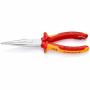 Pince demi-ronde droite knipex i - Pince