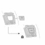 Kit de fixation de lampe sur cas - Lampe frontale