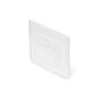 Plastron RJ45 80x80mm sortie 45° - Prise RJ45