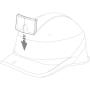 Accessoire de fixation pour casq - Casque de chantier et accessoires