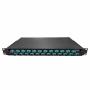 Tiroir fibre optique monomode éq - Tiroir optique 19" coulissant