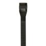 Collier noir PA12 130x9mm - Collier, pontet et embase