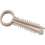 Pontet cheville rond ivoire TED  - Collier, pontet et embase
