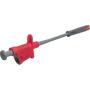 Grippe-fil crocodile souple roug - Pince et grippe-fil