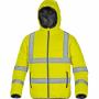 Doudoune à capuche haute visibil - Vêtement haute visibilité