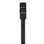 Collier noir double fermeture PA - Collier, pontet et embase